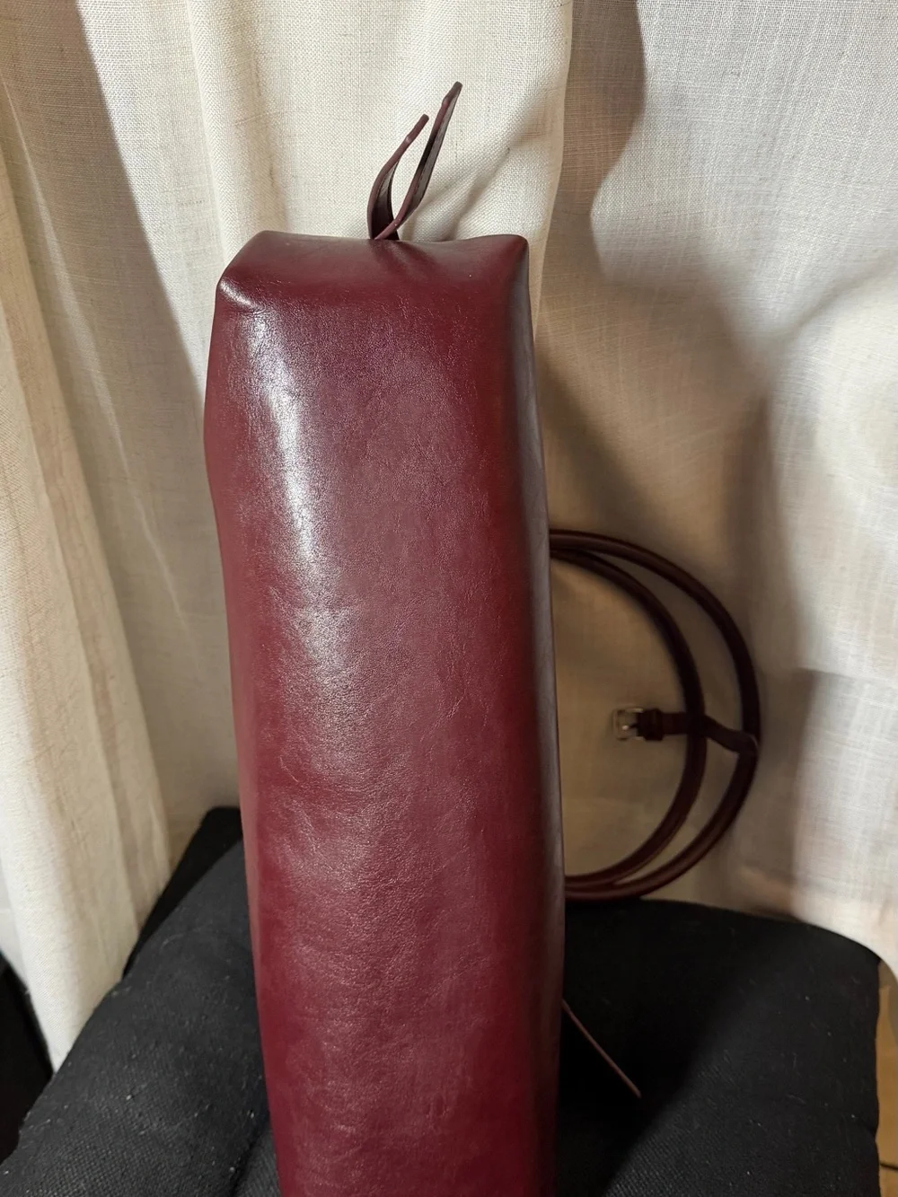 House of Harlow 1960 Burgundy Leather Shoulder Bag